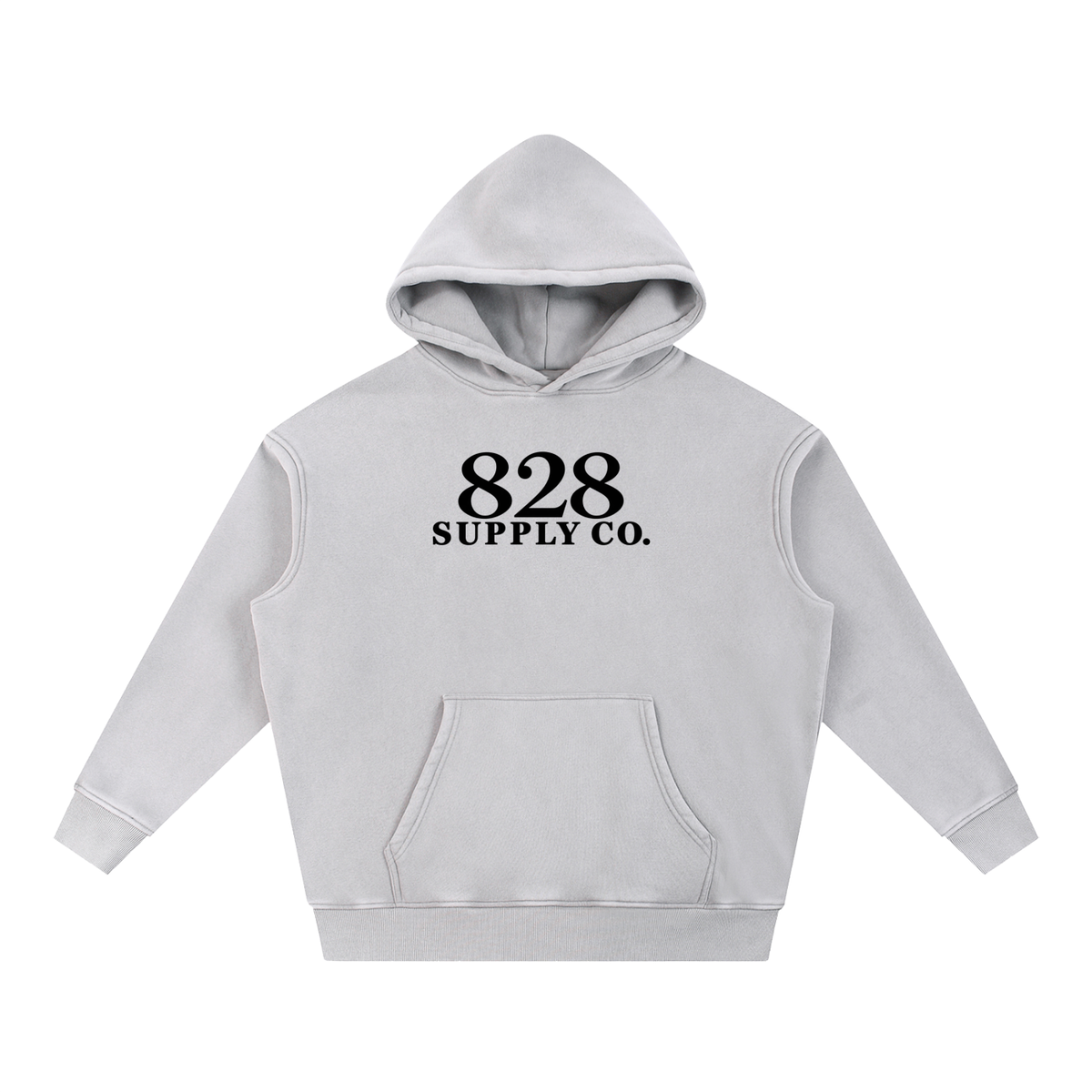 828 - Cozy Snow Wash Fleece Oversize Hoodie
