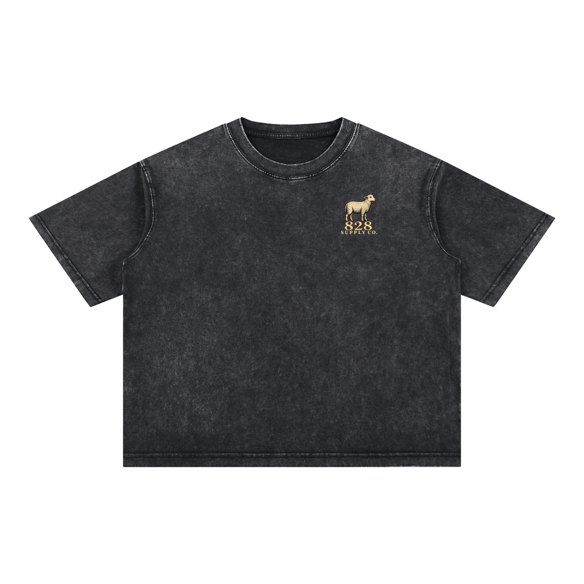 Pray More Worry Less - Mineral Wash Boxy 100% Heavy Cotton T-Shirt