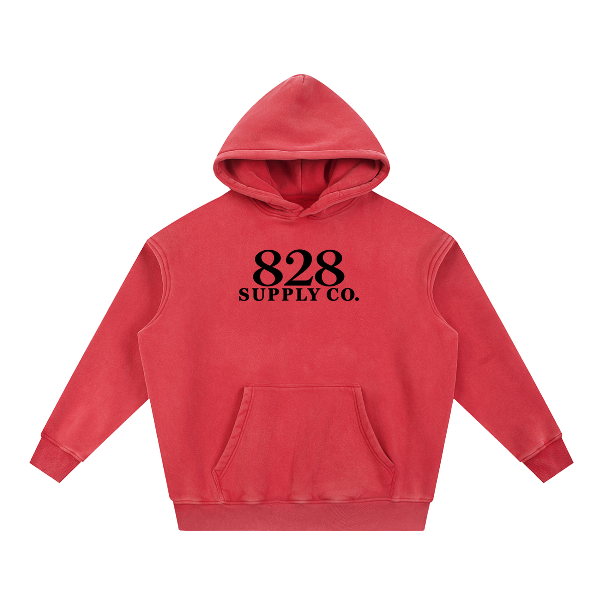 828 - Cozy Snow Wash Fleece Oversize Hoodie
