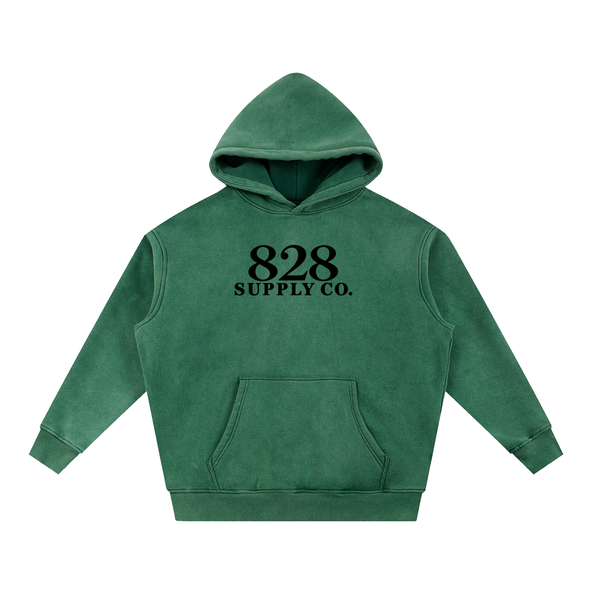 828 - Cozy Snow Wash Fleece Oversize Hoodie
