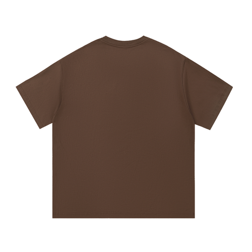 Found Sheep - Cozy Coffee-Colored 100% Cotton T-Shirt